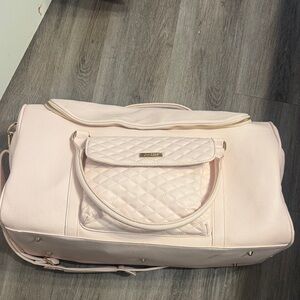 Lulibebe weekender duffle bag pink like new